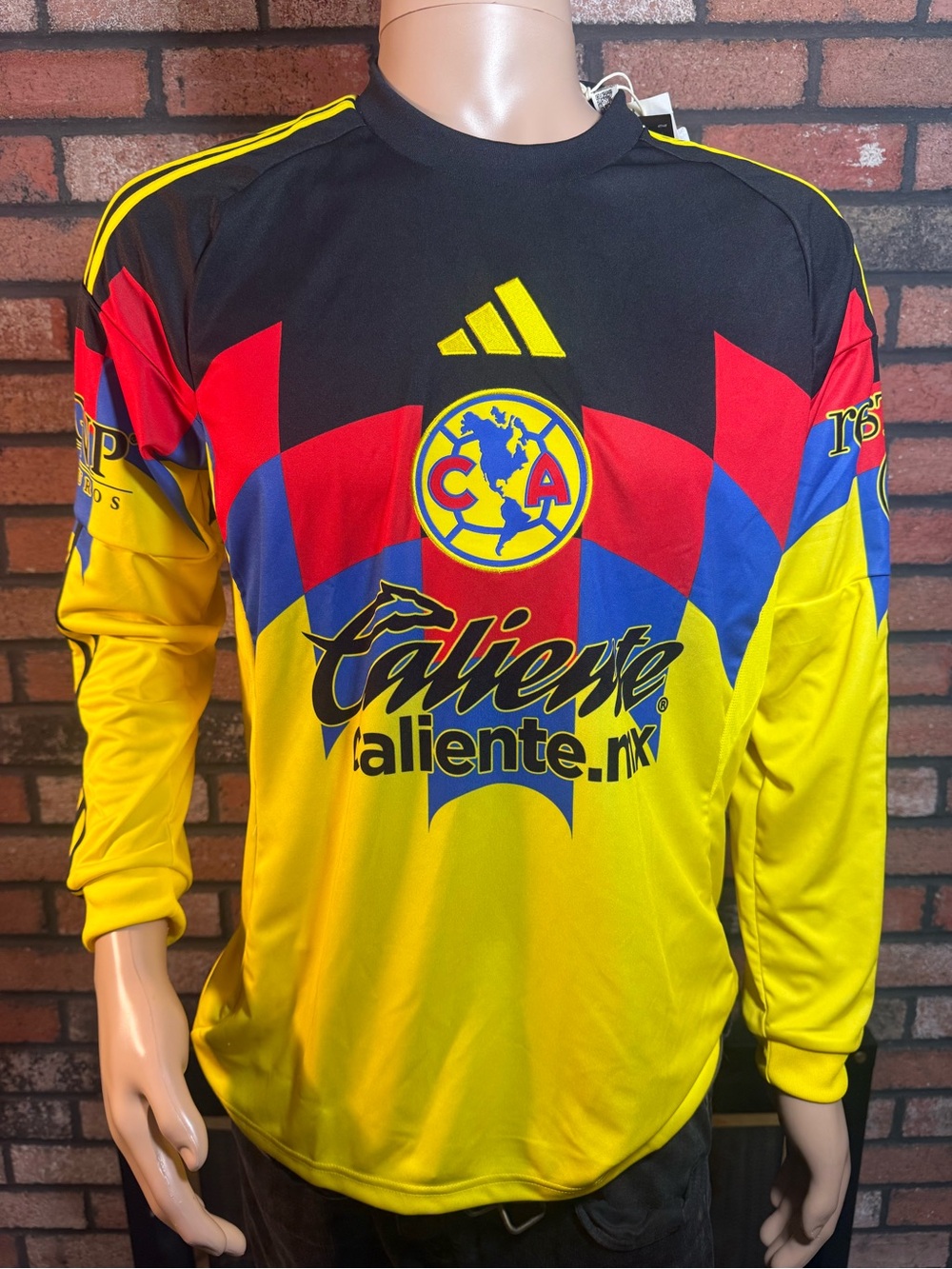 adidas Club America 25/26 Long Sleeve Home Jersey size Large, XS